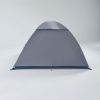 Quechua MH100, 3 Person Dome Camping Tent, Waterproof, Gray